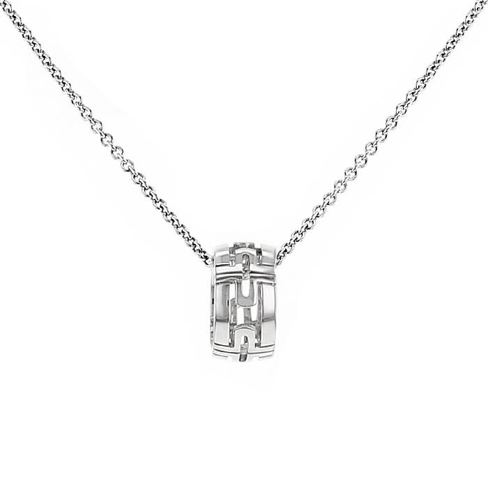 [Dawnora Jewelry]PARENTESI NECKLACE SILVER