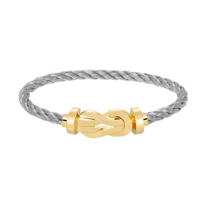 [Dawnora Jewelry]CHANCE LARGE 8 FIGURE BUCKLE NO DIAMOND BRACELET GOLD