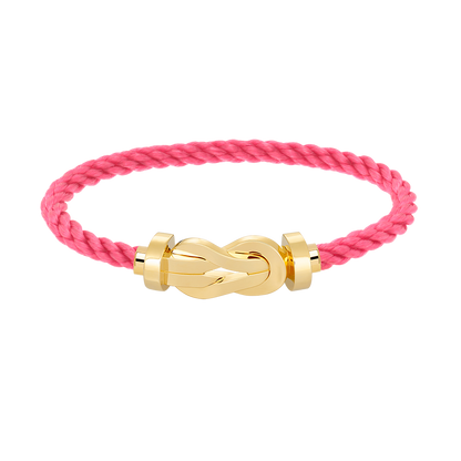 [Dawnora Jewelry]CHANCE LARGE 8 FIGURE BUCKLE NO DIAMOND BRACELET GOLD