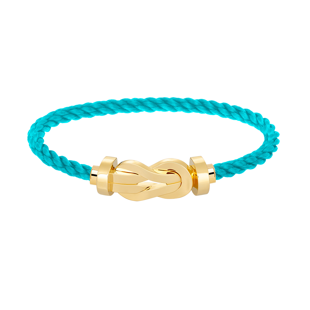 [Dawnora Jewelry]CHANCE LARGE 8 FIGURE BUCKLE NO DIAMOND BRACELET GOLD