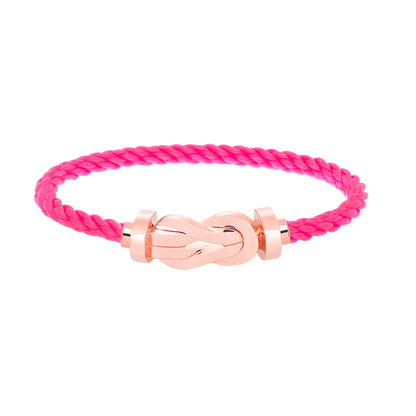 [Dawnora Jewelry]CHANCE LARGE 8 FIGURE BUCKLE NO DIAMOND BRACELET ROSE GOLD