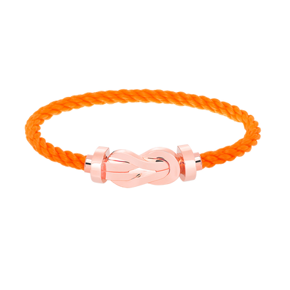 [Dawnora Jewelry]CHANCE LARGE 8 FIGURE BUCKLE NO DIAMOND BRACELET ROSE GOLD