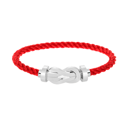 [Dawnora Jewelry]CHANCE LARGE 8 FIGURE BUCKLE NO DIAMOND BRACELET SILVER
