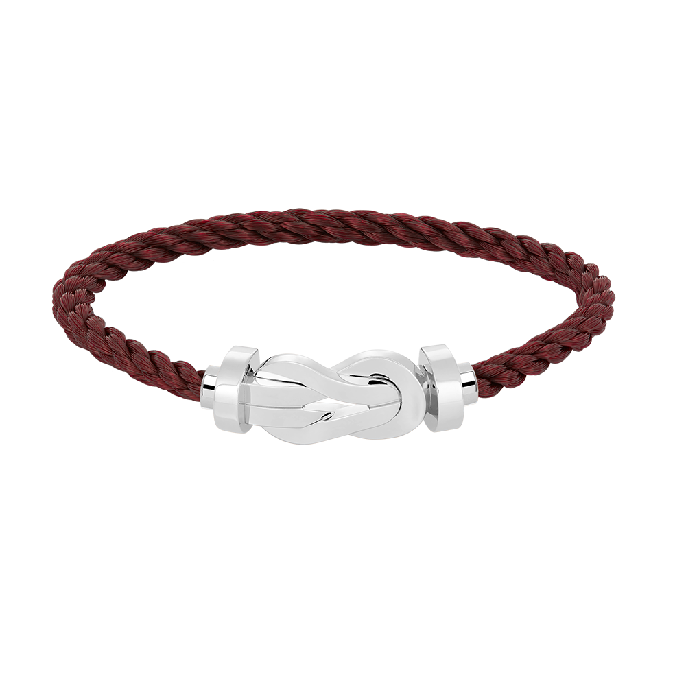 [Dawnora Jewelry]CHANCE LARGE 8 FIGURE BUCKLE NO DIAMOND BRACELET SILVER