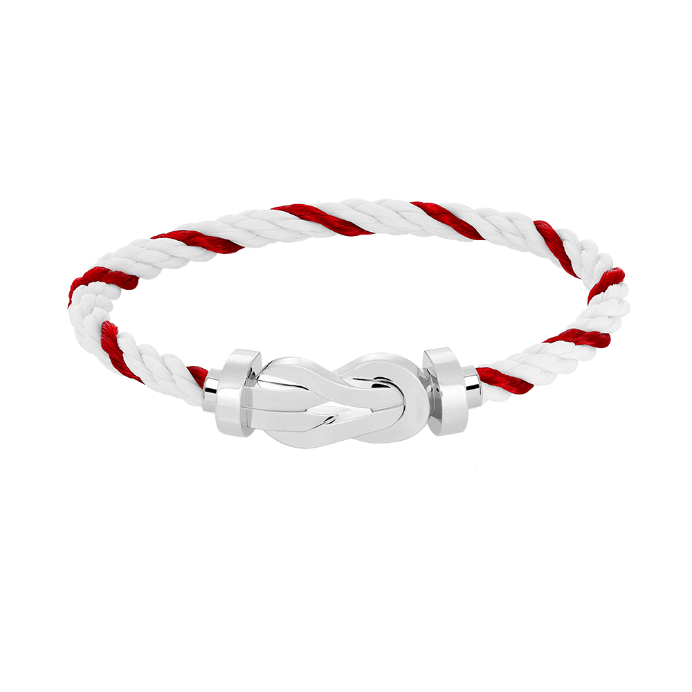 [Dawnora Jewelry]CHANCE LARGE 8 FIGURE BUCKLE NO DIAMOND BRACELET SILVER