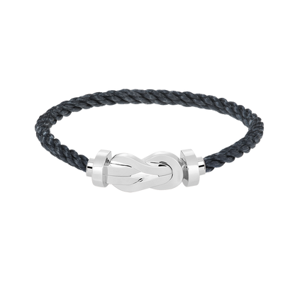 [Dawnora Jewelry]CHANCE LARGE 8 FIGURE BUCKLE NO DIAMOND BRACELET SILVER
