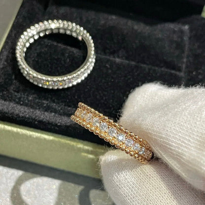 [Dawnora Jewelry]PERLEE DIAMOND SILVER RING