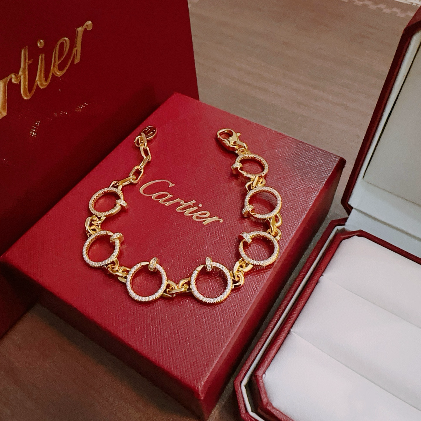 [Dawnora Jewelry Jewelry] LOVE&JUSTE BRACELET DIAMONDS