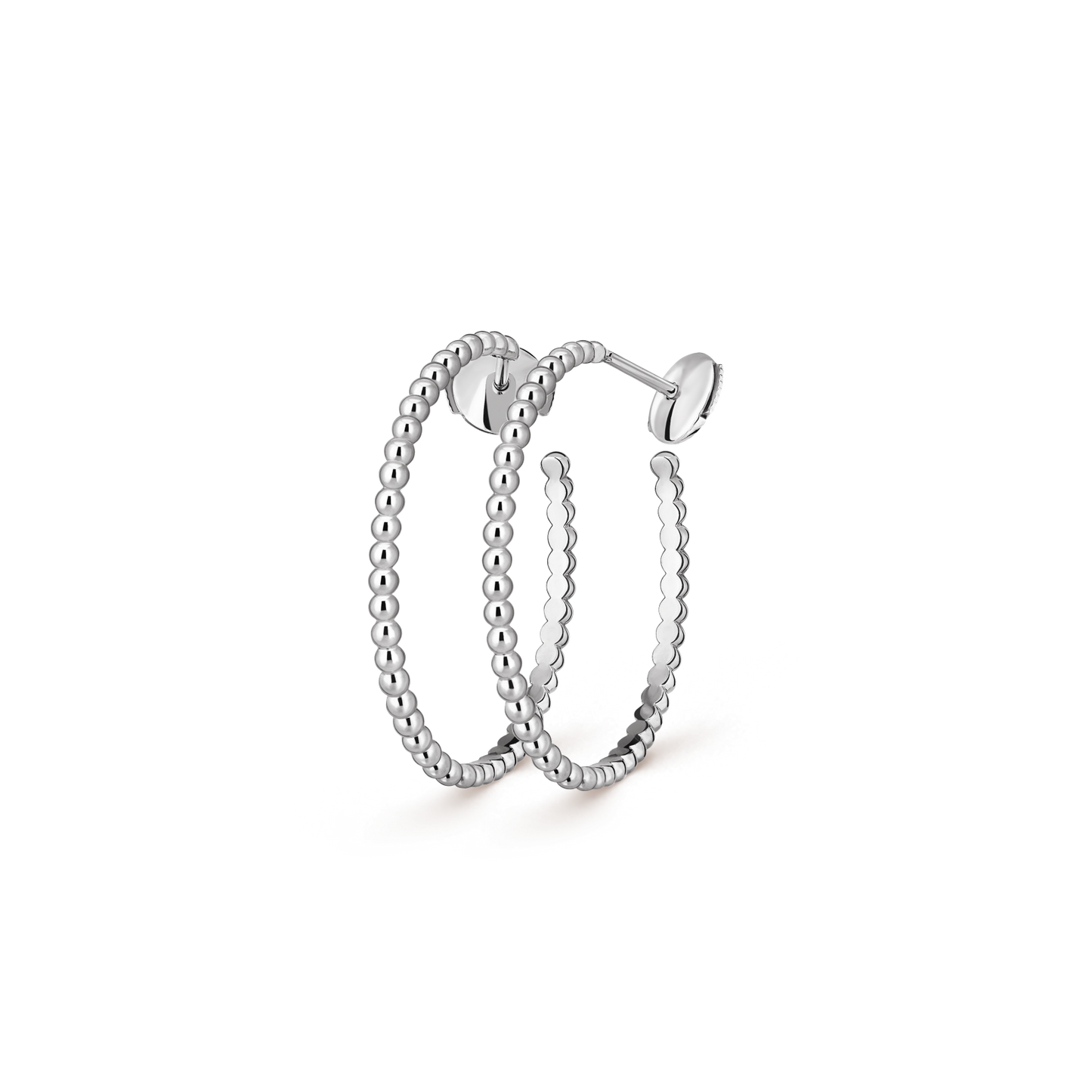 [Dawnora Jewelry] SMOOTH BEAD STUD EARRINGS