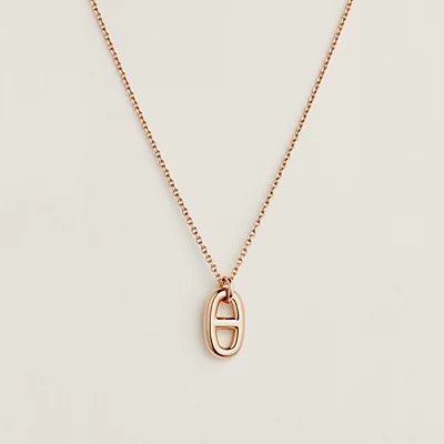 [Dawnora Jewelry]HM PIG NOSE NECKLACE
