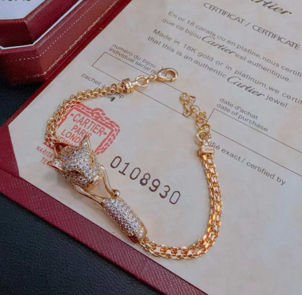 [Dawnora Jewelry Jewelry] PANTHERE  BRACELET DIAMONDS