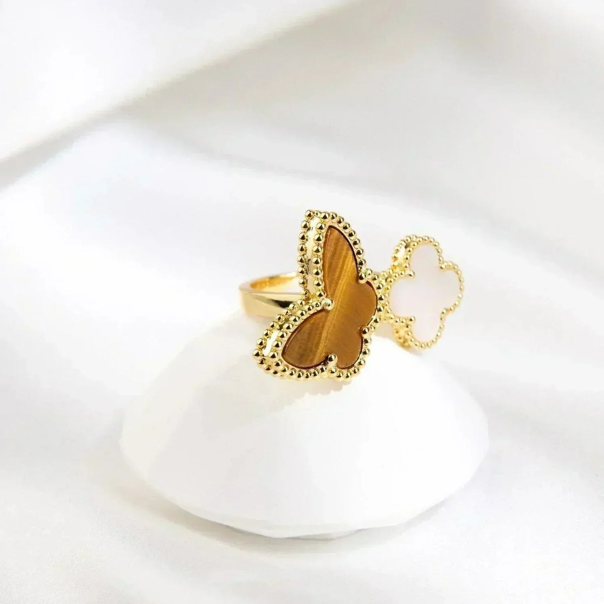 [Dawnora Jewelry]LUCKY BETWEEN THE FINGER RING