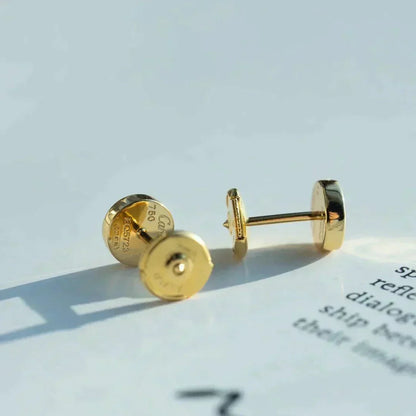 [Dawnora Jewelry]LOVE EARRINGS GOLD 10MM