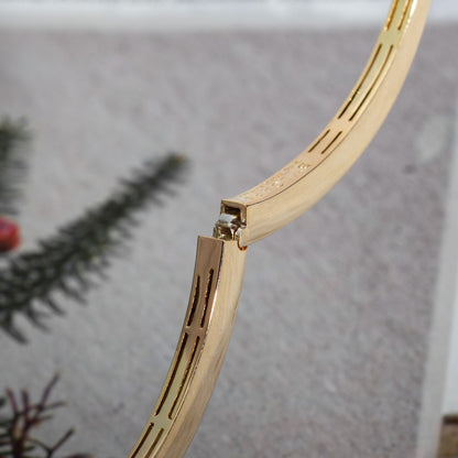 [Dawnora Jewelry]SERPENTI BRACELET PINK GOLD DIAMOND DOUBLE SNAKE