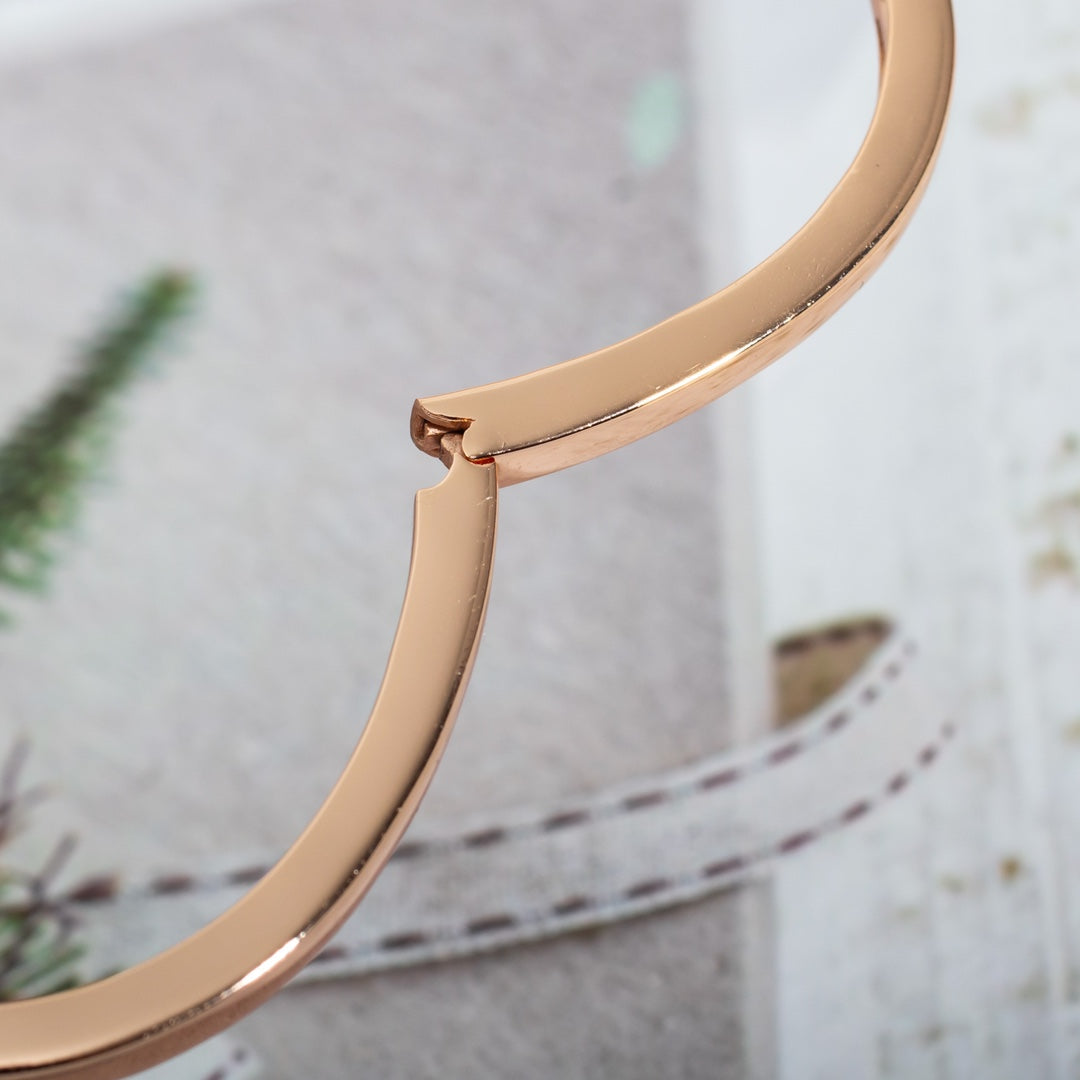 [Dawnora Jewelry]DREAM BRACELET OPEN PINK GOLD MOP