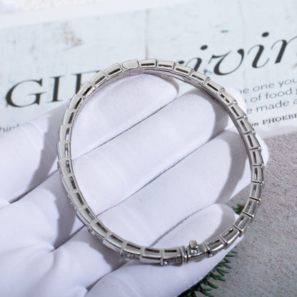 [Dawnora Jewelry]SERPENTI BRACELET SILVER DIAMOND