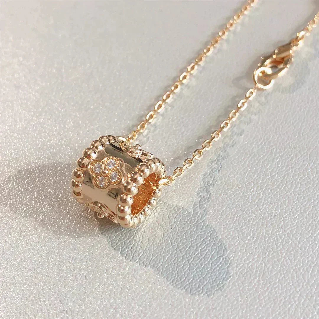 [Dawnora Jewelry]PERLEE PEDANT NECKLACE GOLD / ROSE GOLD