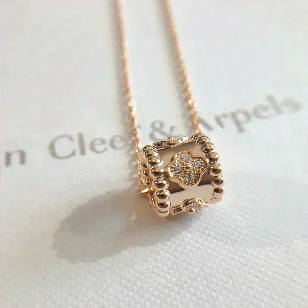 [Dawnora Jewelry]PERLEE PEDANT NECKLACE GOLD / ROSE GOLD