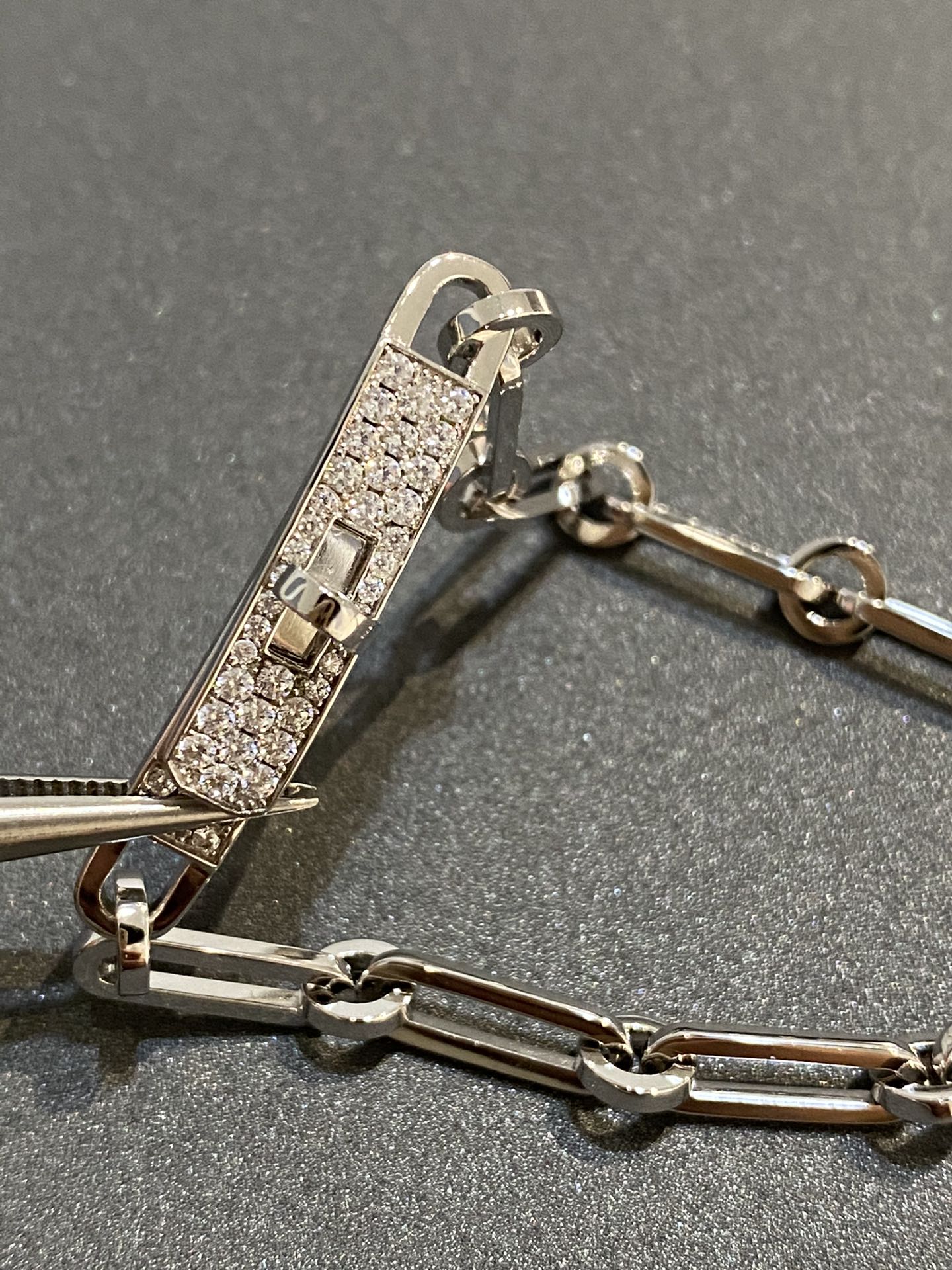 [Dawnora Jewelry]CHAINE BRACELET SMALL MODEL DIAMOND