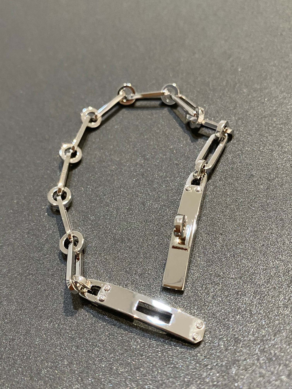 [Dawnora Jewelry]CHAINE BRACELET SMALL MODEL DIAMOND