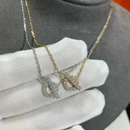 [Dawnora Jewelry]ECHAPEE NECKLACE DIAMOND