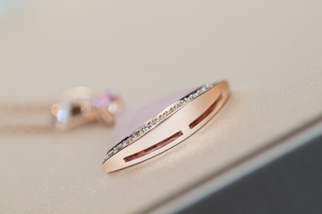 [Dawnora Jewelry]DREAM NECKLACE PINK MOP DIAMOND