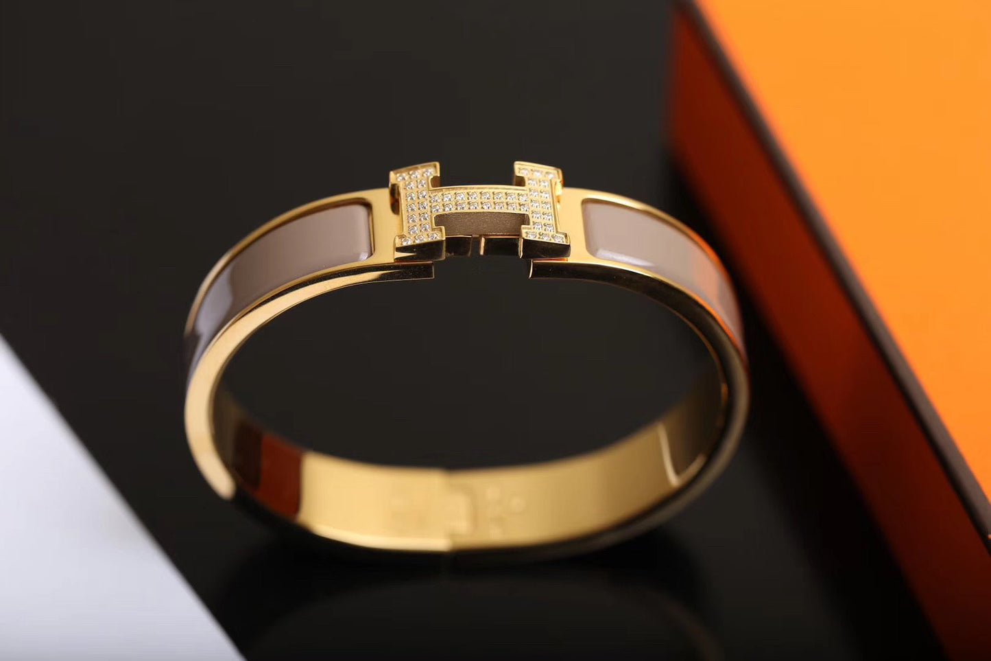 [Dawnora Jewelry]H BRACELET GOLD DIAMOND