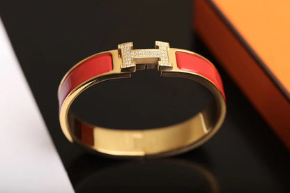 [Dawnora Jewelry]H BRACELET GOLD DIAMOND