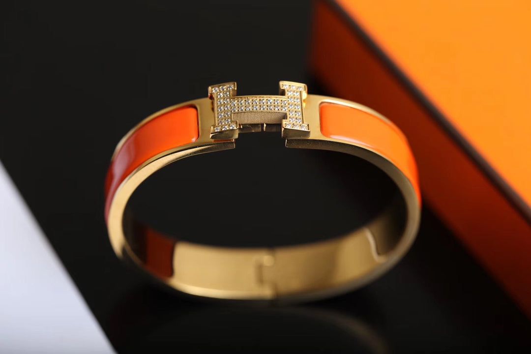 [Dawnora Jewelry]H BRACELET GOLD DIAMOND