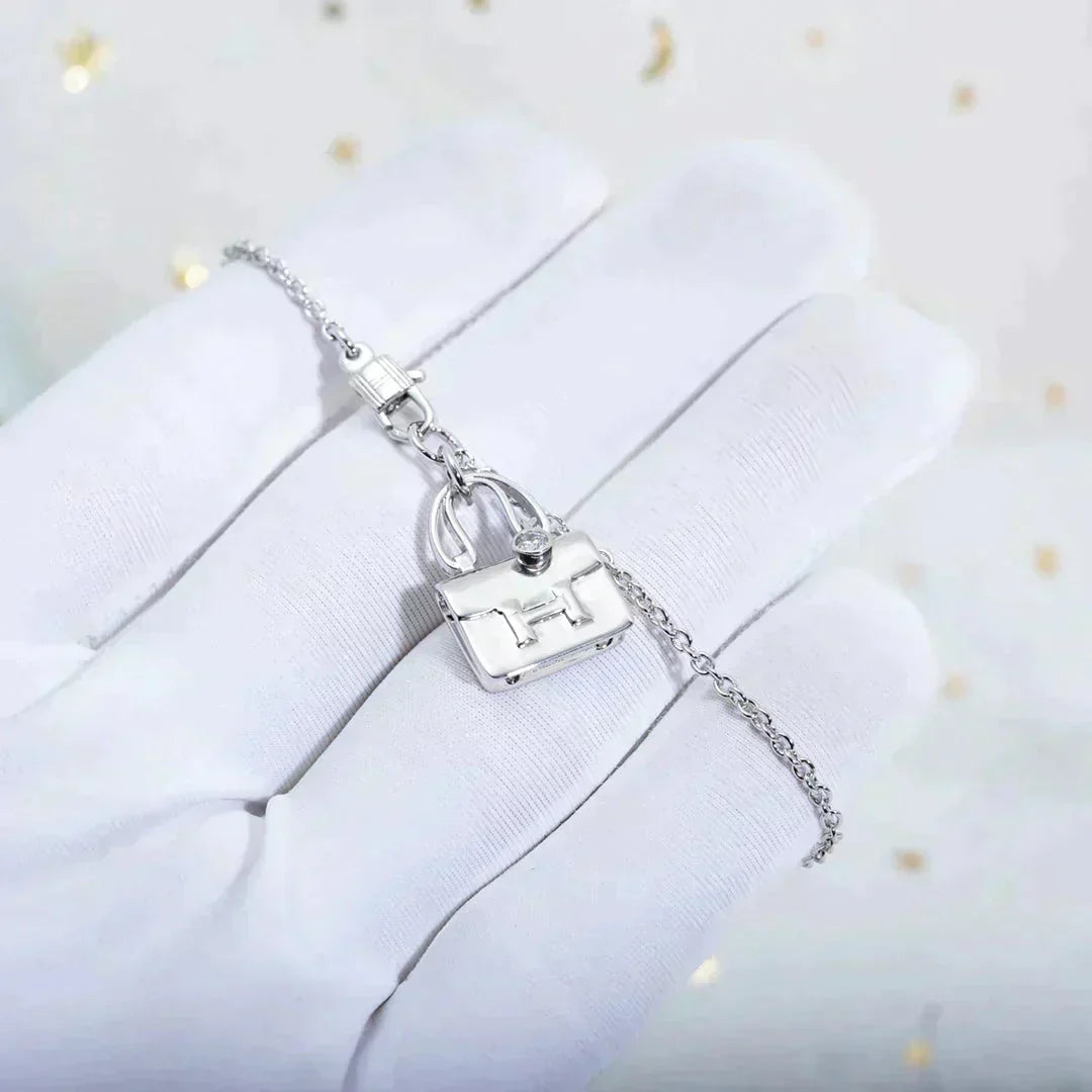 [Dawnora Jewelry]AMULETTE PEDANT SILVER NECKLACE