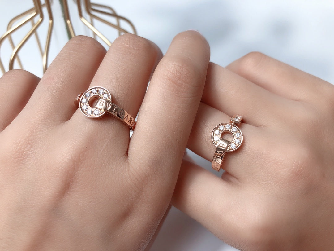 [Dawnora Jewelry]DREAM RING DIAMOND PINK GOLD