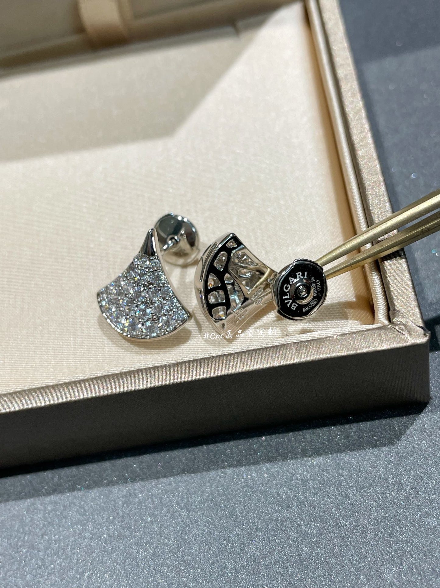 [Dawnora Jewelry]DREAM STUD EARRINGS DIAMOND