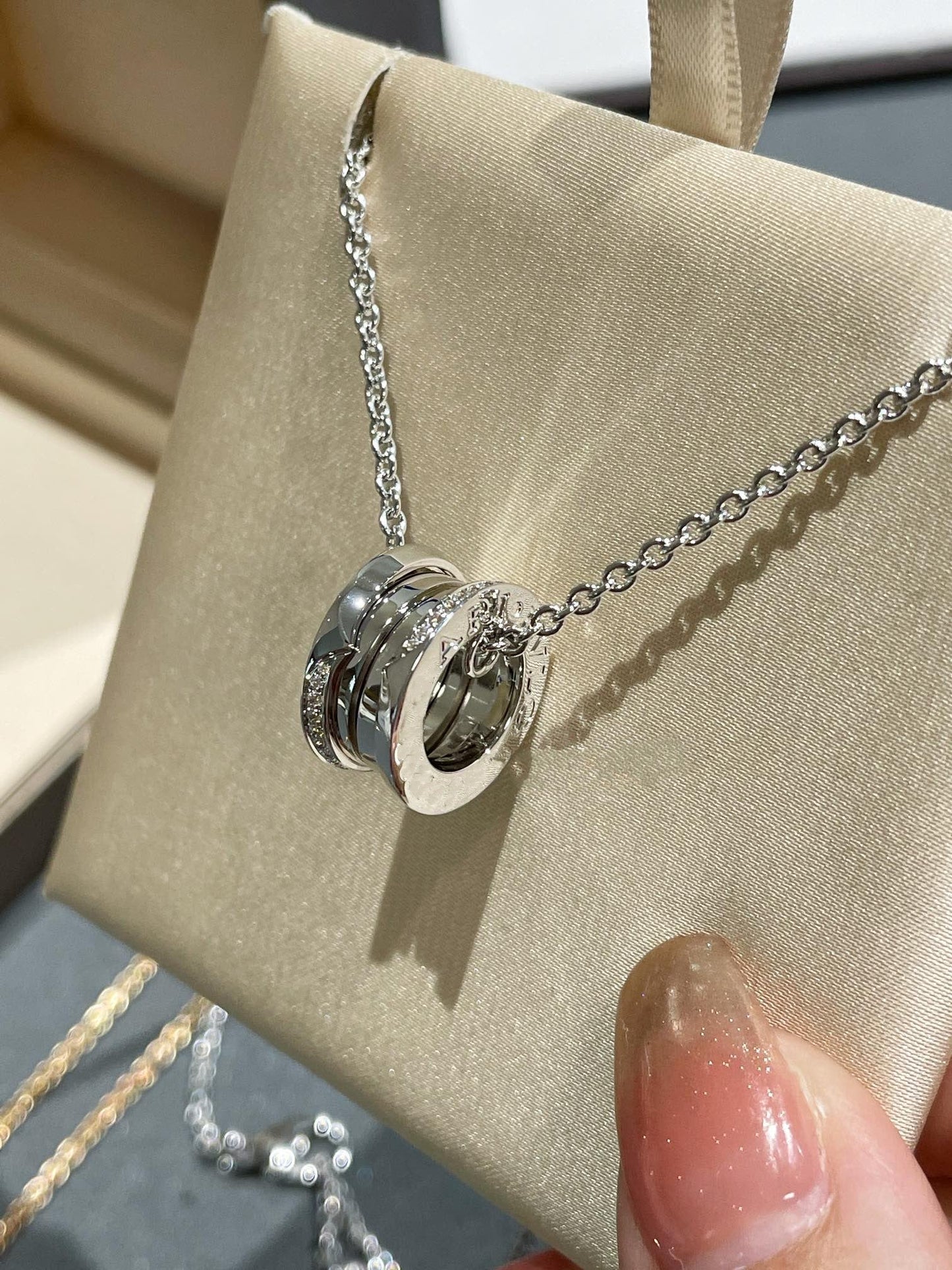 [Dawnora Jewelry]ZERO 1 NECKLACE DIAMOND
