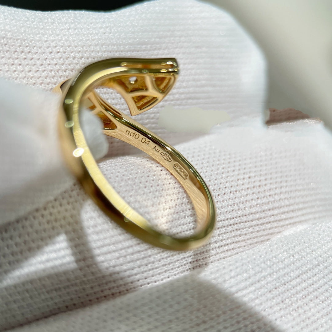 [Dawnora Jewelry]DREAM RING PINK GOLD DIAMOND