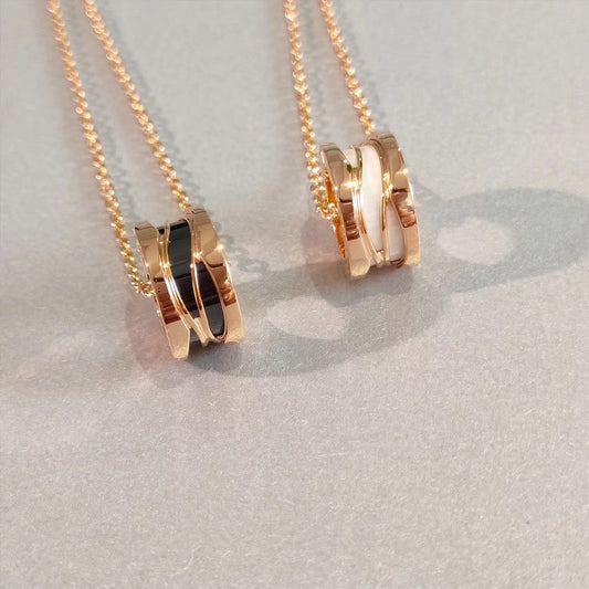 [Dawnora Jewelry]ZERO 1 NECKLACE PINK GOLD