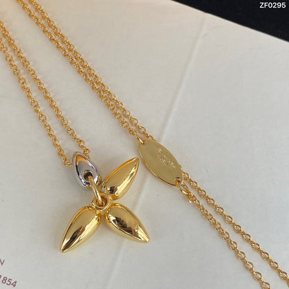 [Dawnora Jewelry]LOUISETTE PEDANT GOLD NECKLACE