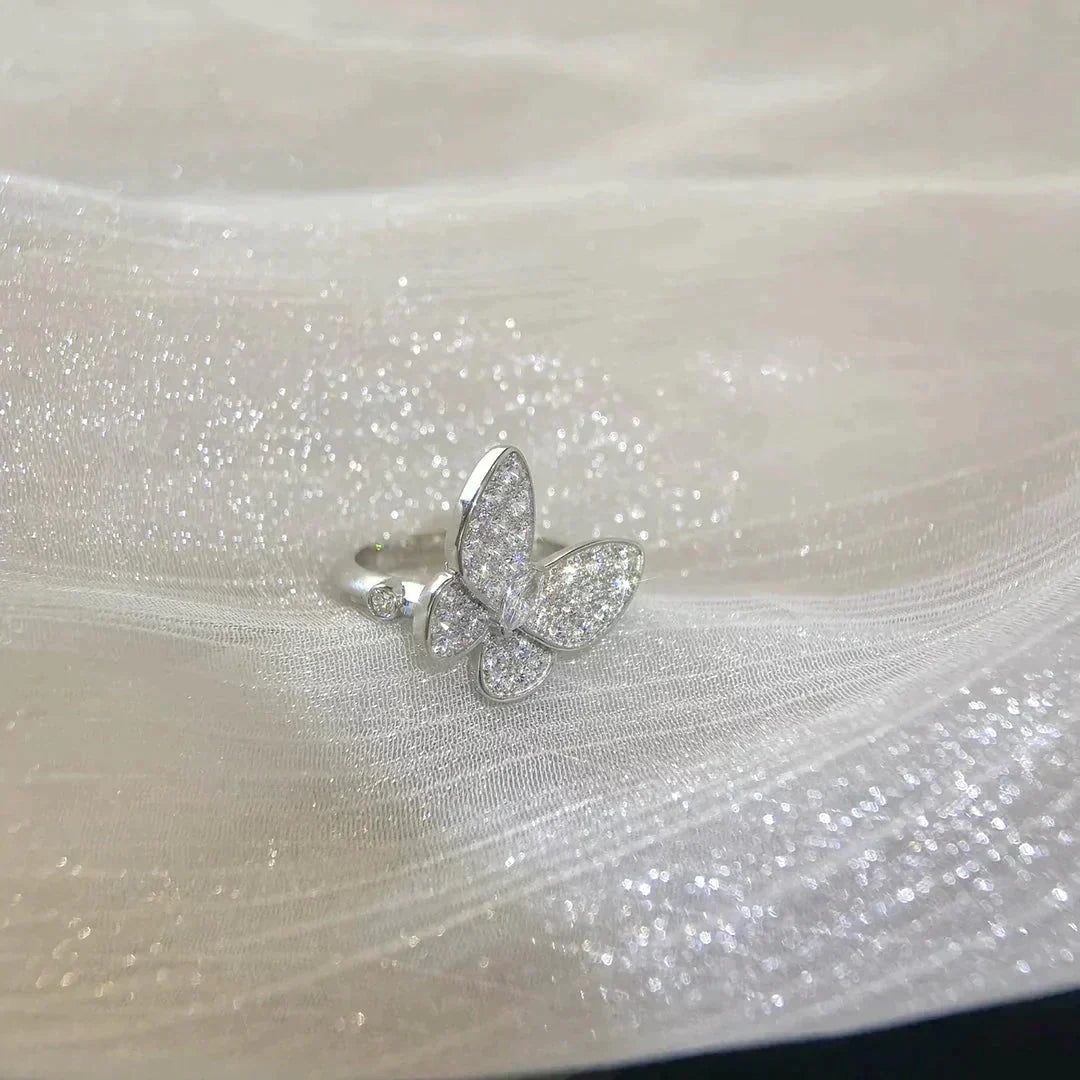 [Dawnora Jewelry]BUTTERFLY DIAMOND RING
