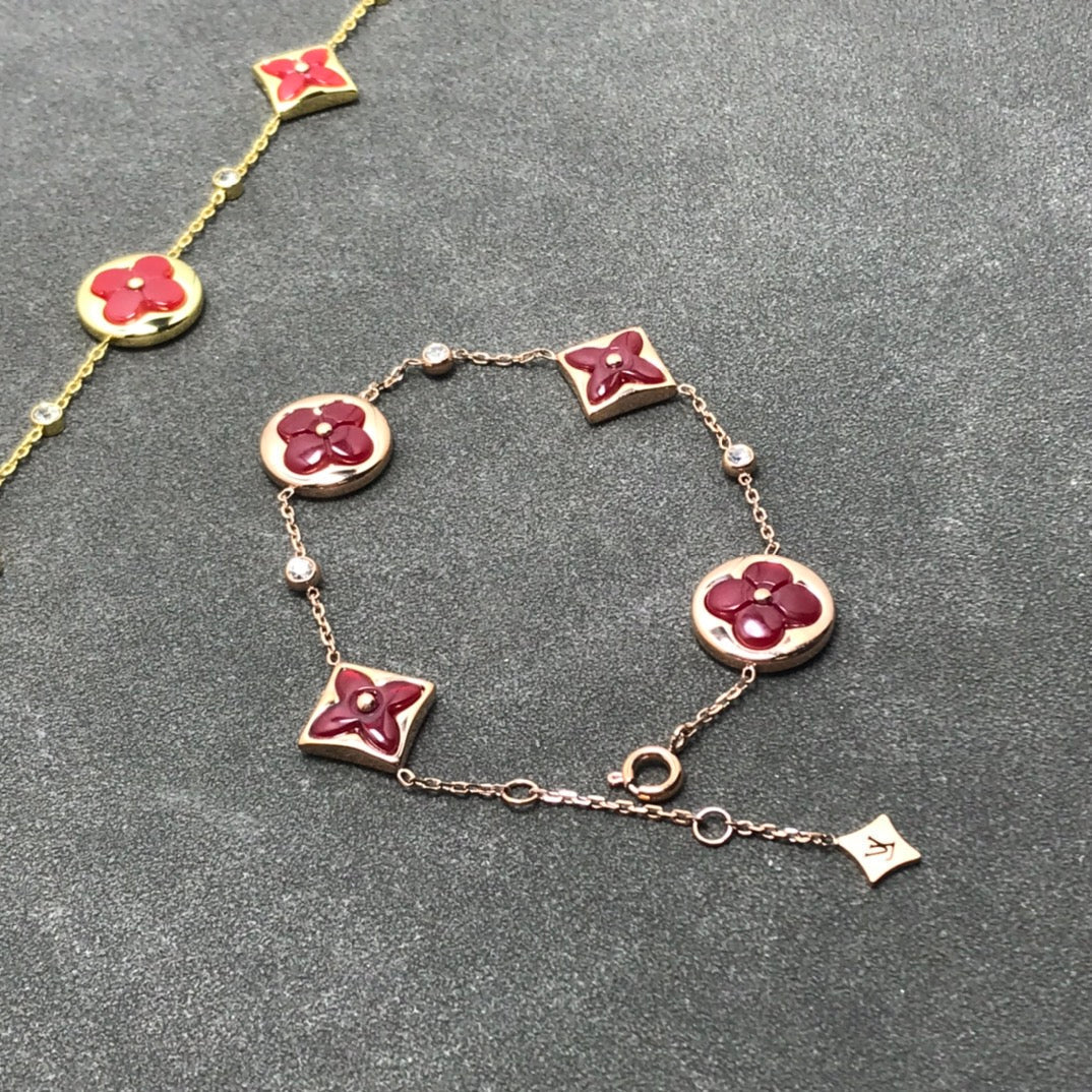 [Dawnora Jewelry]STAR AND SUN CARNELIAN 4 MOTIFS 3 DIAMONDS