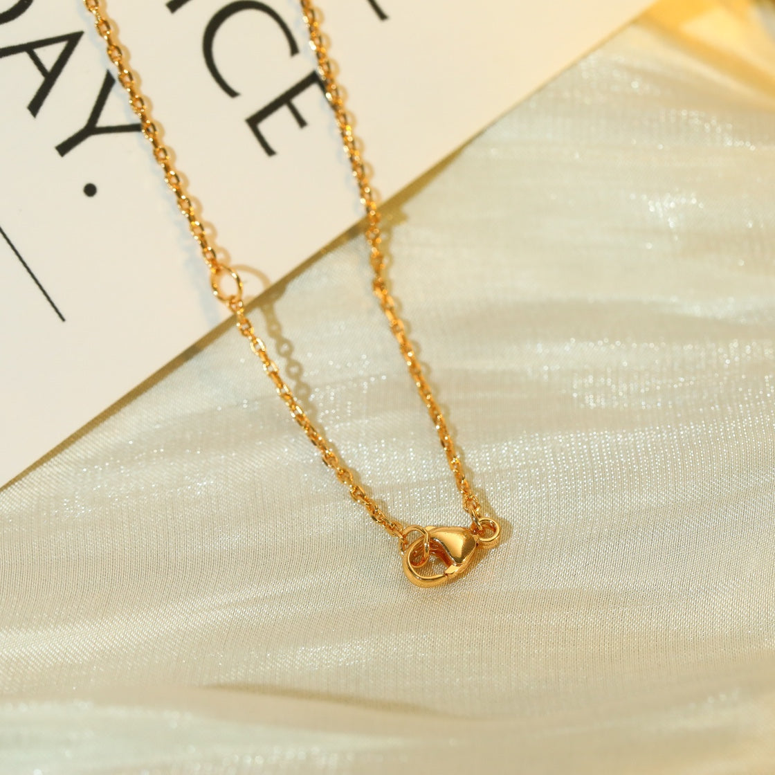 [Dawnora Jewelry]VOLT SILVER DIAMOND PEDANT NECKLACE