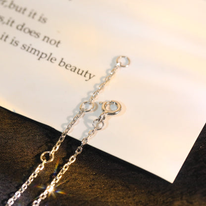 [Dawnora Jewelry]SUN MOTIF PINK MOP SILVER BRACELET