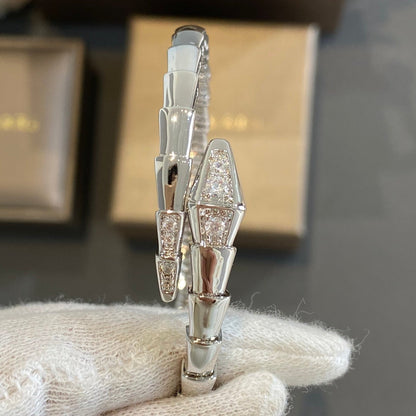[Dawnora Jewelry]SERPENTI BRACELET DIAMONDS SILVER