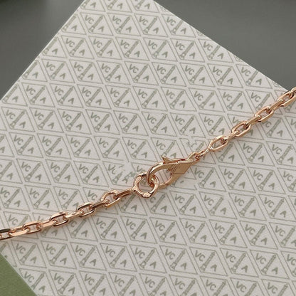 [Dawnora Jewelry]LUCKY SPRING 15 MOTIFS ROSE GOLD NECKLACE