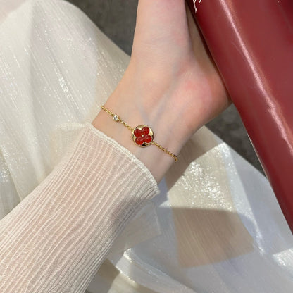 [Dawnora Jewelry]SUN PEDANT CARNELIAN BRACELET