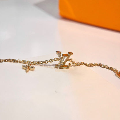 [Dawnora Jewelry]LOGO STAR MOTIF GOLD BRACELET