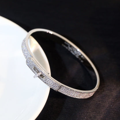 [Dawnora Jewelry]KELLY BRACELET DIAMOND PAVED