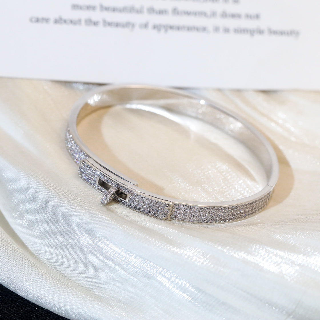 [Dawnora Jewelry]KELLY BRACELET DIAMOND PAVED