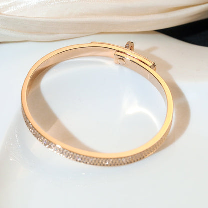 [Dawnora Jewelry]KELLY BRACELET DIAMOND PAVED