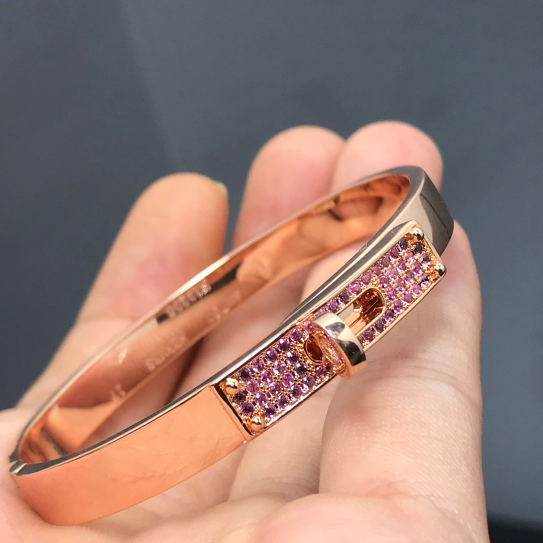[Dawnora Jewelry]KELLY BRACELET PINK DIAMOND