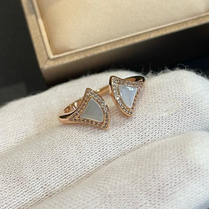 [Dawnora Jewelry]DREAM MOP DIAMOND OPEN RING