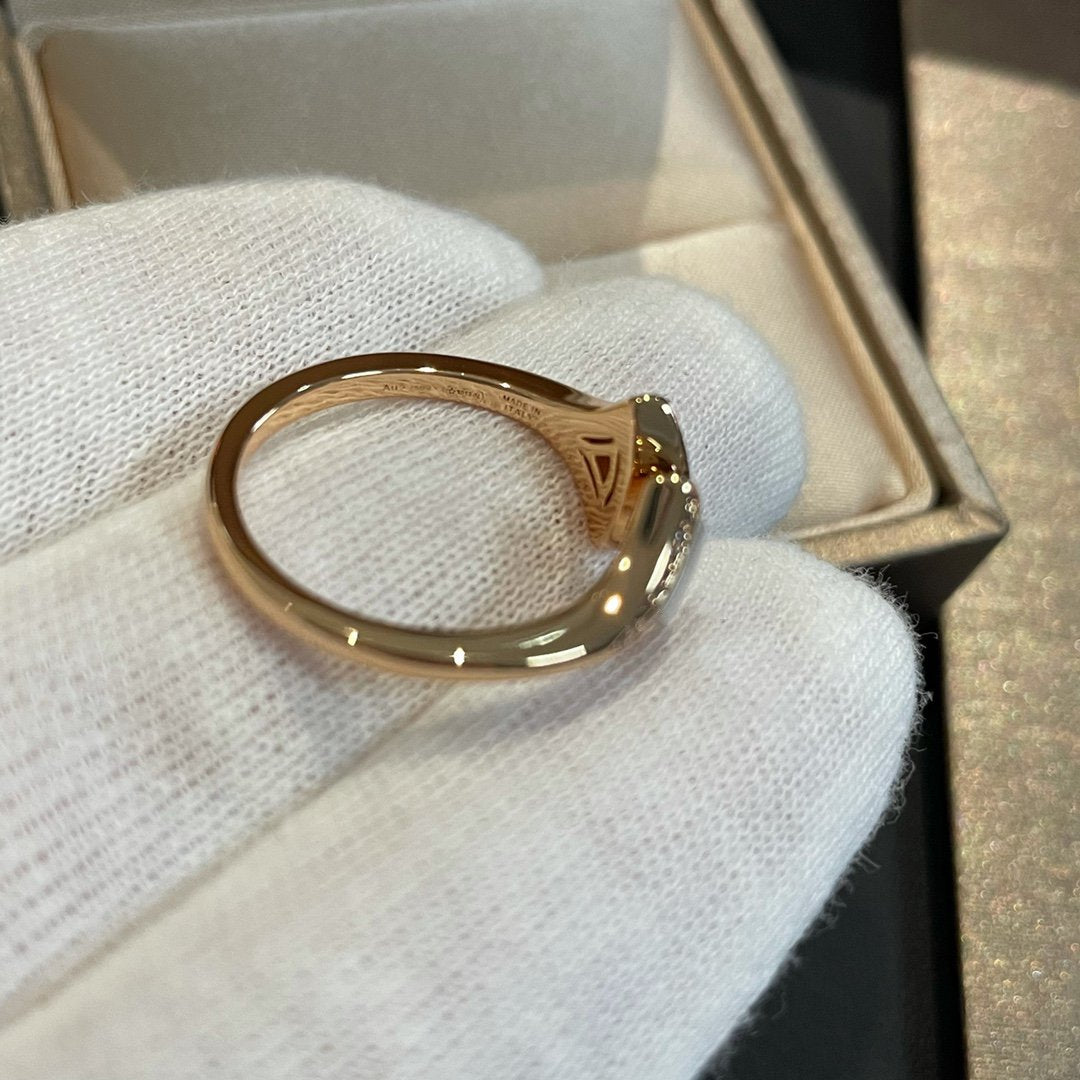 [Dawnora Jewelry]DREAM MOP DIAMOND OPEN RING